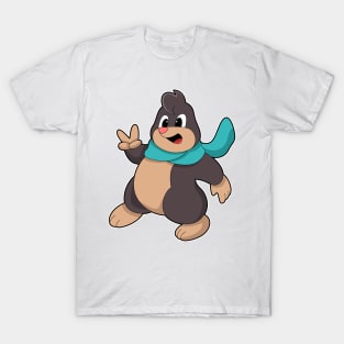 Mole with Scarf T-Shirt